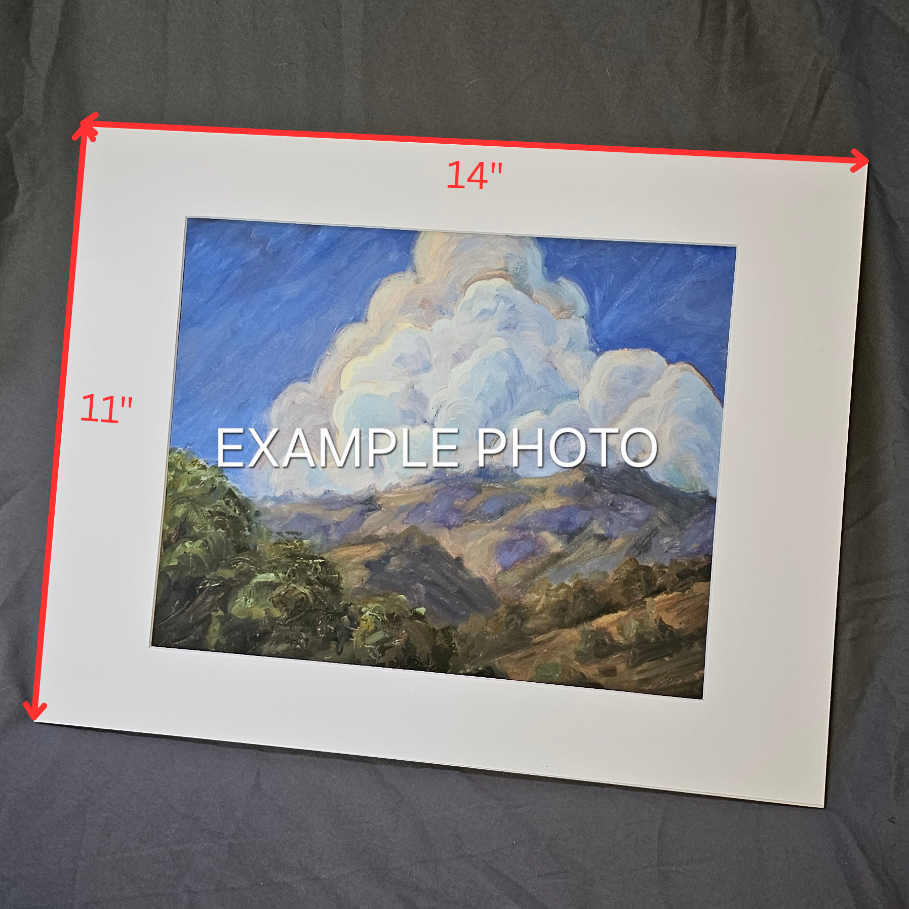 Big Clouds - print