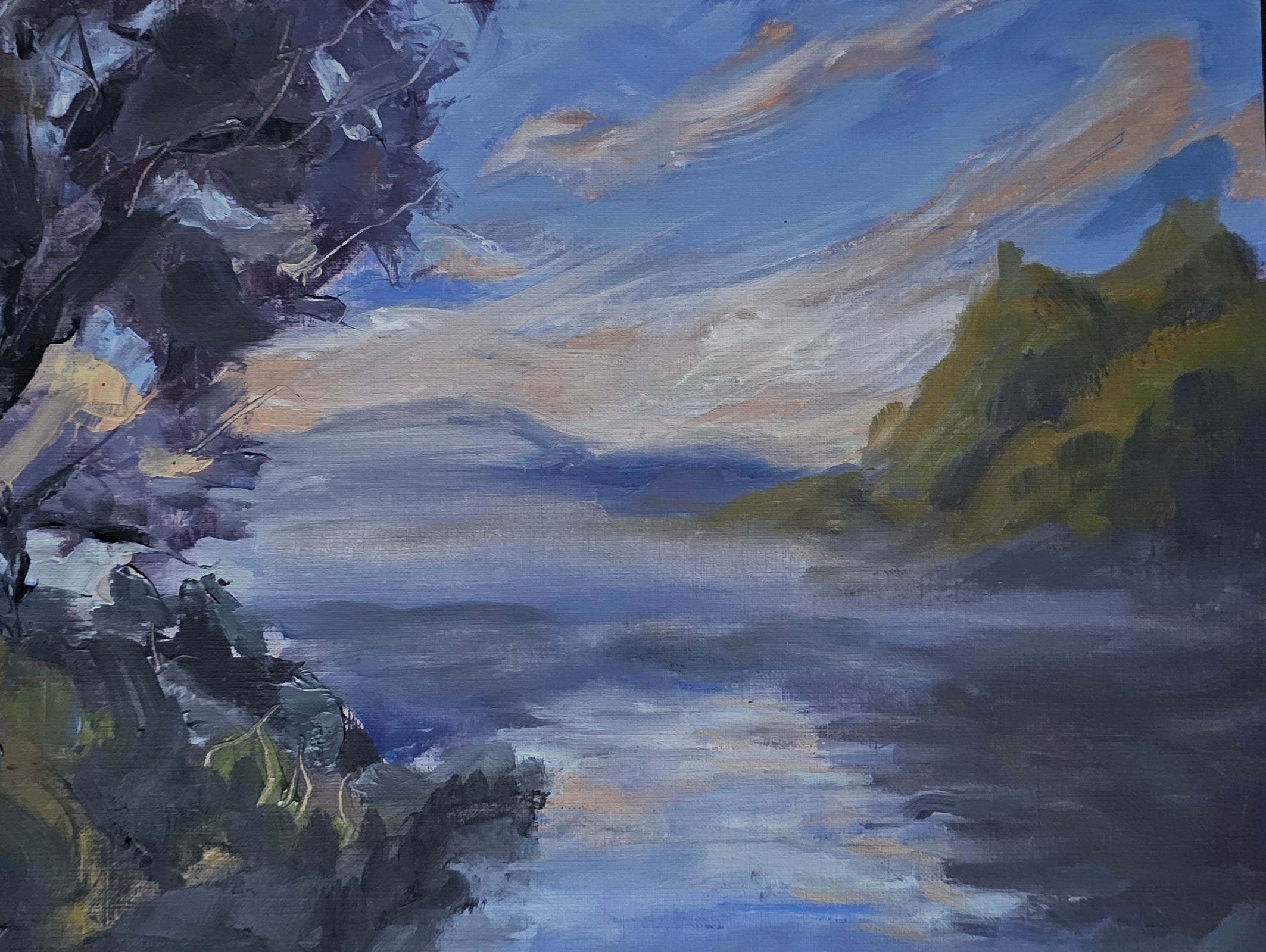 Pine Flat Sunrise - original