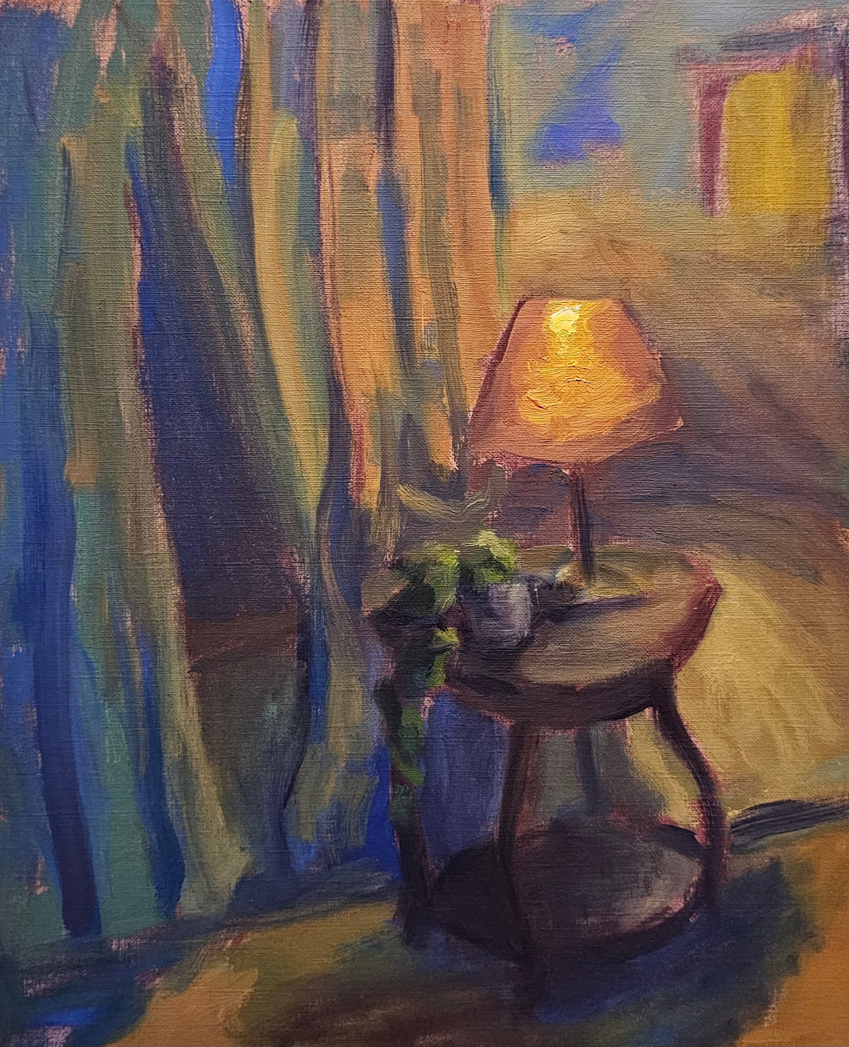 Lamp by the Window - original