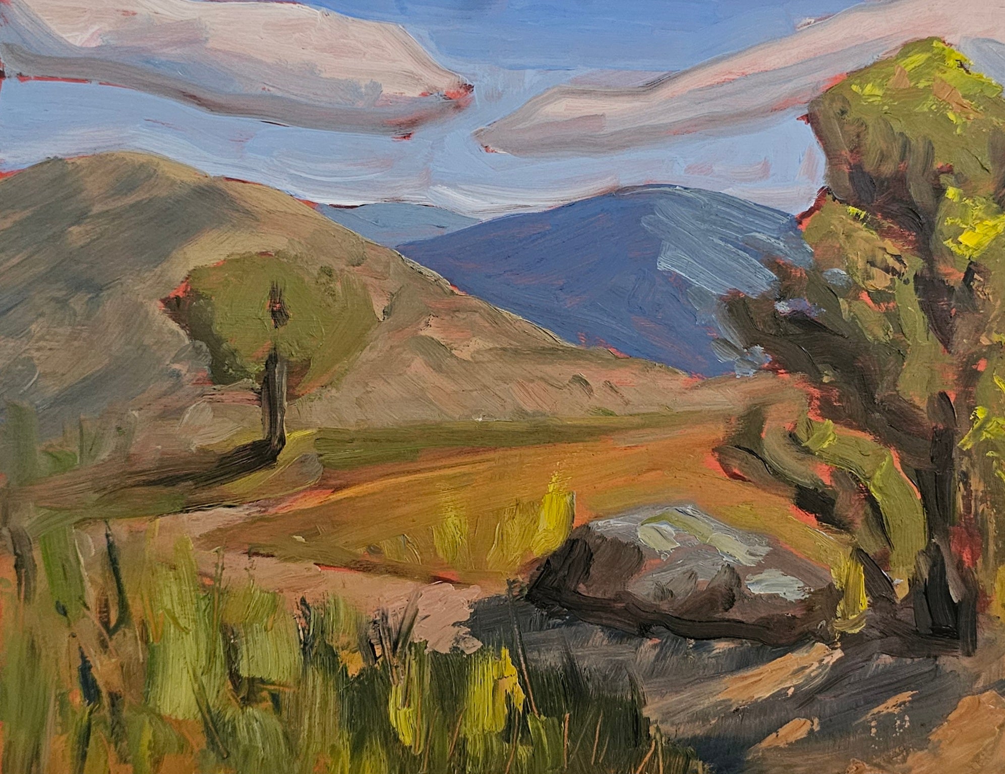Path Through the Hills - original