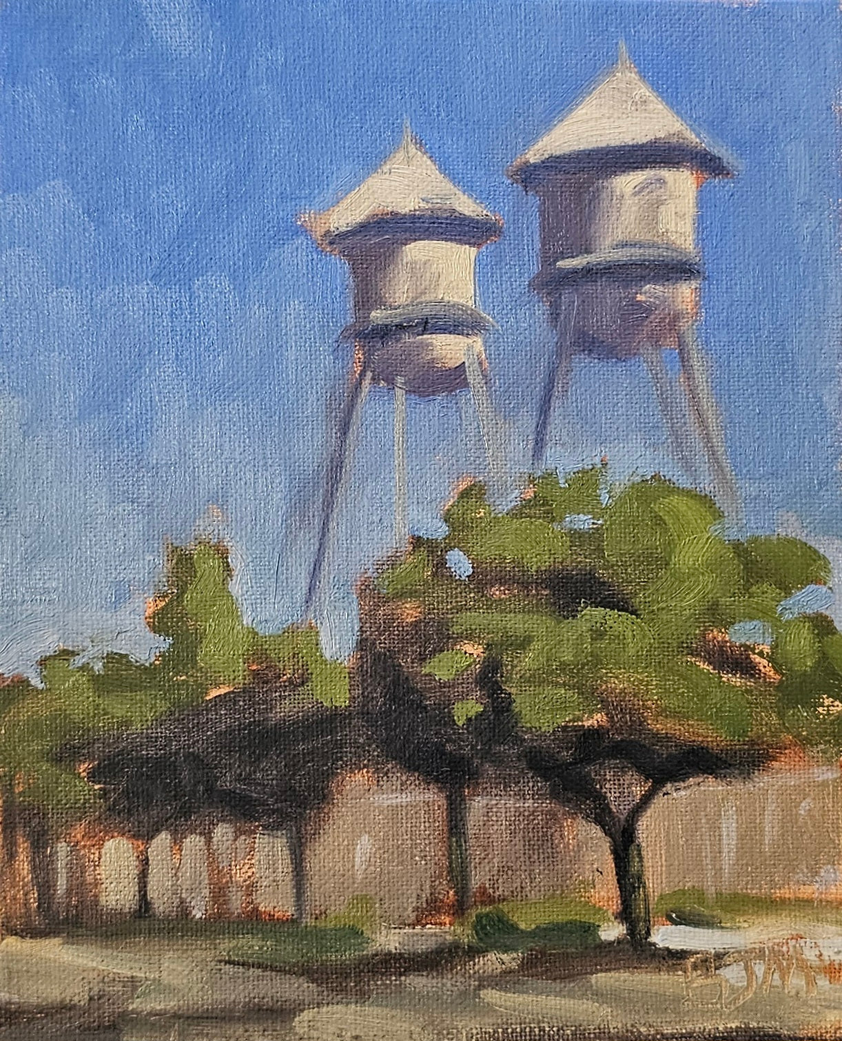 The Water Towers - original