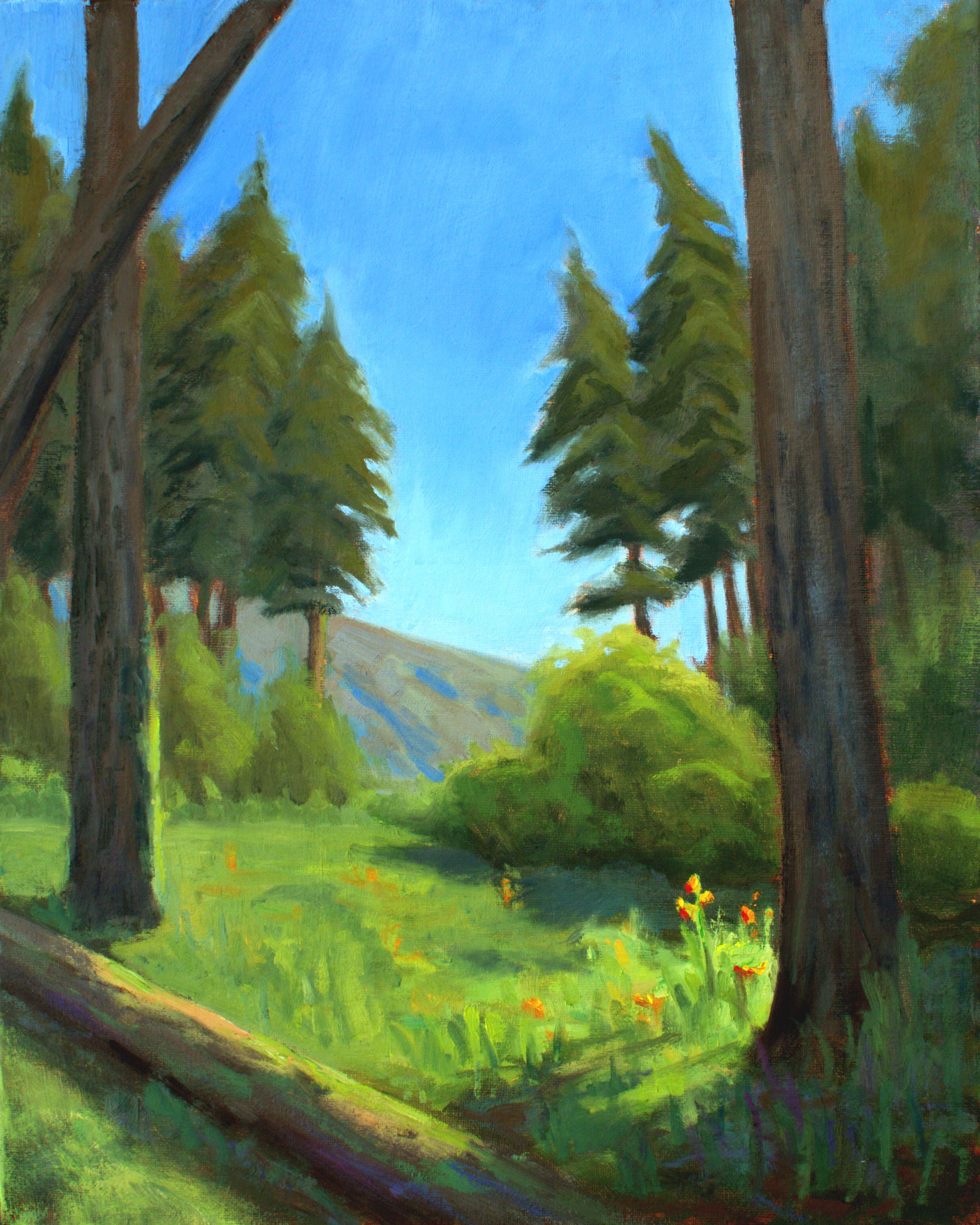 Ridgetop Clearing - print