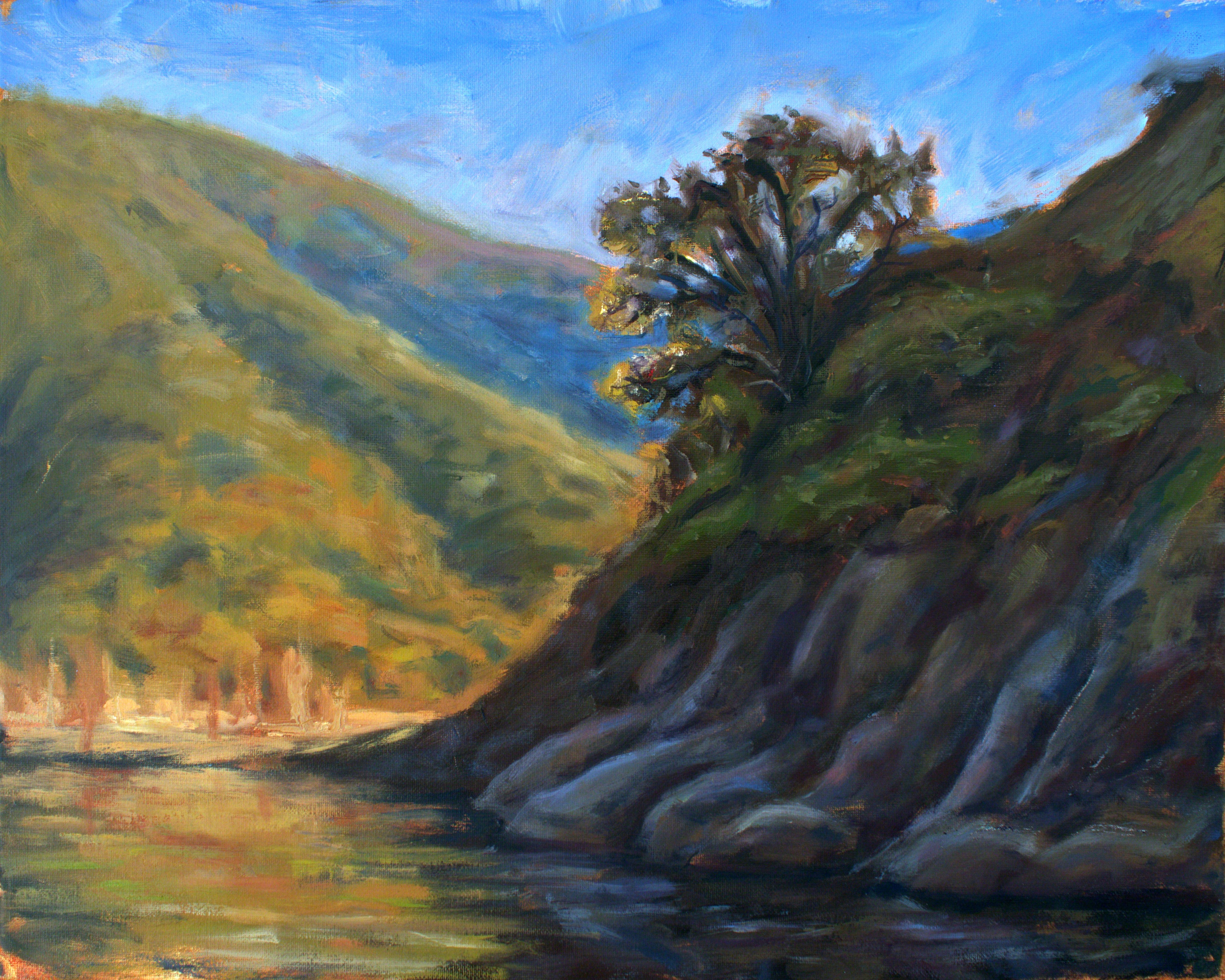 Oak at the Confluence - print